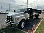 New 2024 Ford F-750 Base Regular Cab 4x2, Blue Ridge Manufacturing Farmhand Stake Bed for sale #JM9867F - photo 1