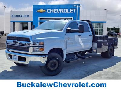 New 2023 Chevrolet Silverado 5500 Work Truck Crew Cab 4x2, Knapheide PGTD Gooseneck Flatbed Truck for sale #FT232056 - photo 1