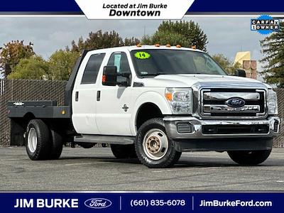 2014 Ford F-350 Crew Cab DRW 4WD, Flatbed Truck for sale #P20519 - photo 1