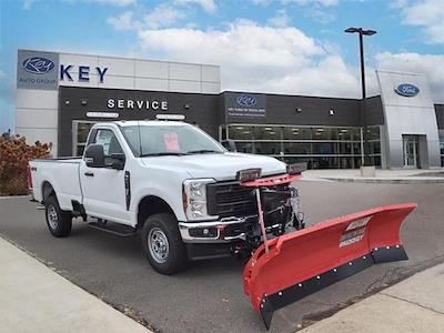 New 2024 Ford F-250 XL Regular Cab 4WD, Western Snowplow Plow Truck for sale #E380 - photo 2