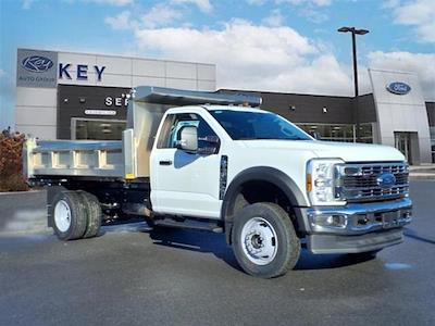 New 2024 Ford F-600 Regular Cab 4WD, 11' 3" Rugby Eliminator LP Aluminum Dump Truck for sale #E746 - photo 1