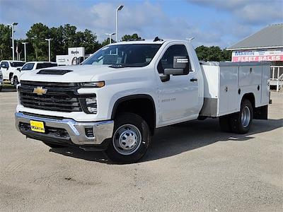 New 2024 Chevrolet Silverado 3500 Work Truck Regular Cab RWD, 9' Harbor TradeMaster Service Truck for sale #358343F - photo 1