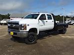 New 2024 Chevrolet Silverado 5500 Work Truck Crew Cab 4WD, 11' 4" Bedrock Granite Series Flatbed Truck for sale #752830F - photo 22