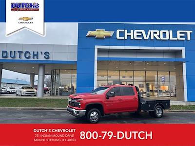 Used 2024 Chevrolet Silverado 3500 LT Crew Cab 4x4, Flatbed Truck for sale #109862 - photo 1