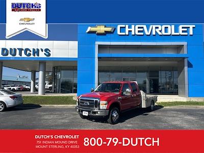 Used 2008 Ford F-350 XL Crew Cab 4x4, Flatbed Truck for sale #B00373 - photo 1