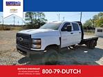 Used 2021 Chevrolet Silverado 5500 Work Truck Crew Cab 4x4, Flatbed Truck for sale #877602 - photo 1