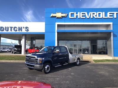 New 2023 Chevrolet Silverado 5500 Work Truck Crew Cab 4x2, CM Truck Beds Flatbed Truck for sale #C4132 - photo 2