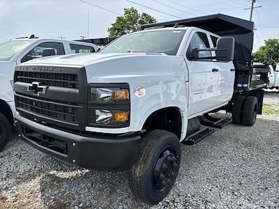 New 2022 Chevrolet Silverado 4500 Work Truck Crew Cab 4x4, 9' 6" Knapheide Drop Side Dump Truck for sale #C4190 - photo 1