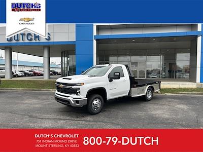 New 2025 Chevrolet Silverado 3500 LT Regular Cab 4x4, Flatbed Truck for sale #C4558 - photo 1