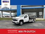 New 2025 Chevrolet Silverado 3500 LT Regular Cab 4x4, Flatbed Truck for sale #C4558 - photo 1