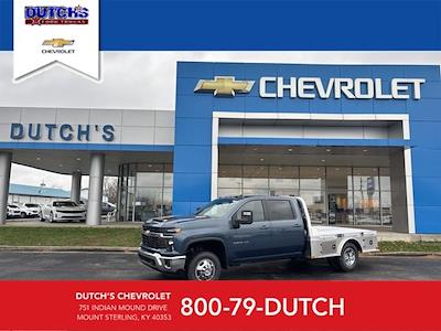 New 2025 Chevrolet Silverado 3500 LT Crew Cab 4x4, Flatbed Truck for sale #C4603 - photo 1