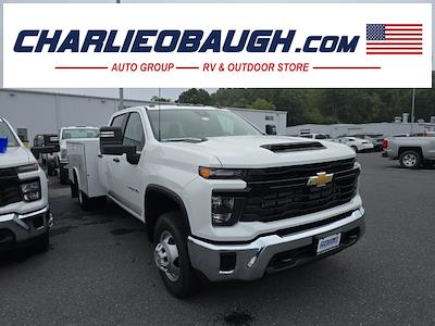 New 2024 Chevrolet Silverado 3500 Work Truck Crew Cab 4WD, 9' Reading Classic II Steel Service Truck for sale #24WC200 - photo 1