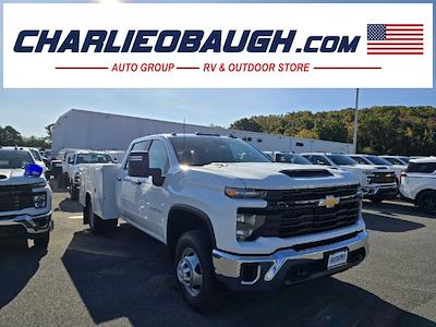 New 2024 Chevrolet Silverado 3500 Work Truck Crew Cab RWD, 9' Reading Classic II Steel Service Truck for sale #24WC211 - photo 1