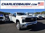 New 2024 Chevrolet Silverado 3500 Work Truck Crew Cab 4WD, 9' Reading Classic II Steel Service Truck for sale #24WC219 - photo 1