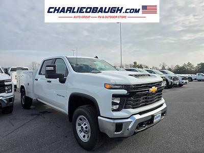 New 2024 Chevrolet Silverado 2500 Work Truck Crew Cab 4WD, 8' 2" Reading Classic II Steel Service Truck for sale #24WC280 - photo 1