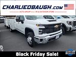 New 2024 Chevrolet Silverado 3500 Work Truck Crew Cab 4WD, 9' Reading Classic II Steel Service Truck for sale #24WC54 - photo 1