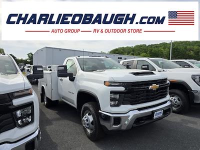 New 2024 Chevrolet Silverado 3500 Work Truck Regular Cab RWD, 8' 2" Reading Classic II Steel Service Truck for sale #24WC81 - photo 1