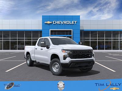 New 2025 Chevrolet Silverado 1500 Work Truck Double Cab 4x4, Pickup for sale #T250234 - photo 1