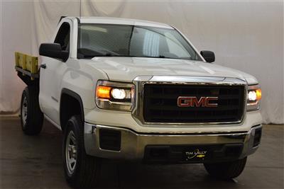 Used 2014 GMC Sierra 1500 Work Truck Regular Cab 4x4, Flatbed Truck for sale #T91429A - photo 1