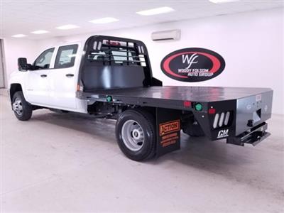 Used 2019 Chevrolet Silverado 3500 Work Truck Crew Cab 4x4, 9' 4" CM Truck Beds RD Model Flatbed Truck for sale #UT031618 - photo 2