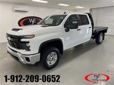 New 2024 Chevrolet Silverado 2500 Work Truck Crew Cab 4WD, Flatbed Truck for sale #TC092240 - photo 1