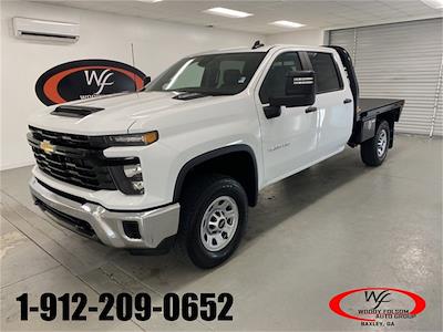 New 2024 Chevrolet Silverado 3500 Work Truck Crew Cab 4WD, Flatbed Truck for sale #TC092243 - photo 1