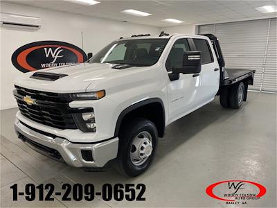 New 2024 Chevrolet Silverado 3500 Work Truck Crew Cab 4WD, Flatbed Truck for sale #TC100244 - photo 1