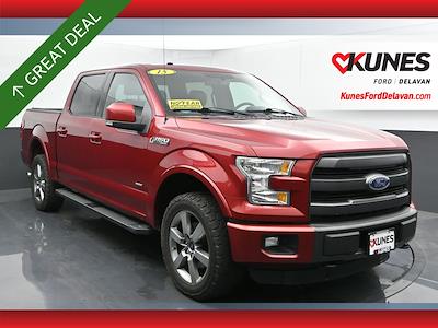 Used 2015 Ford F-150 Lariat SuperCrew Cab 4x4, Pickup for sale #01T3129A - photo 1