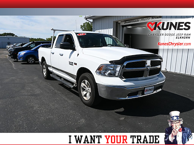 Used 2017 Ram 1500 SLT Quad Cab 4x4, Pickup for sale #05P1309A - photo 1