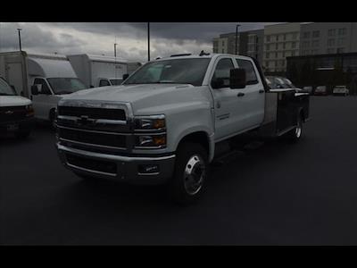 New 2022 Chevrolet Silverado 5500 Crew Cab 4x2, 11' 4" CM Truck Beds TM Deluxe Flatbed Truck for sale #25856 - photo 1