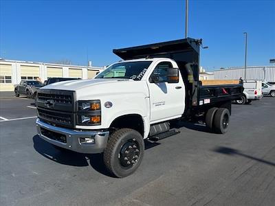 New 2023 Chevrolet Silverado 5500 Work Truck Regular Cab 4x4, 11' 6" Blue Ridge Manufacturing LoadPro Dump Truck for sale #26109 - photo 1