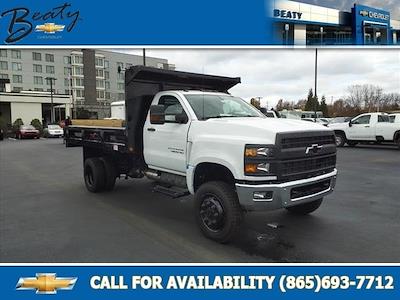 New 2023 Chevrolet Silverado 5500 Work Truck Regular Cab 4x4, Blue Ridge Manufacturing LoadPro Dump Truck for sale #26136 - photo 1