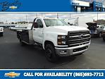 2023 Chevrolet Silverado 5500 Regular Cab DRW 4x2, CM Truck Beds TM Deluxe Flatbed Truck for sale #26263 - photo 3