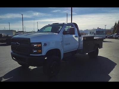 New 2023 Chevrolet Silverado 5500 Work Truck Regular Cab 4x4, 11' 4" CM Truck Beds TM Deluxe Flatbed Truck for sale #26587 - photo 1