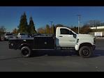 2023 Chevrolet Silverado 5500 Regular Cab DRW 4x4, CM Truck Beds TM Deluxe Flatbed Truck for sale #26587 - photo 8