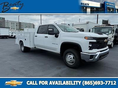 New 2024 Chevrolet Silverado 3500 Work Truck Crew Cab 4x4, Reading SL Service Body Service Truck for sale #26966 - photo 1