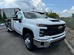 2024 Chevrolet Silverado 3500 Regular Cab 4x4, CM Truck Beds TM Deluxe Flatbed Truck for sale #27193 - photo 4