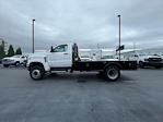 2023 Chevrolet Silverado 5500 Regular Cab DRW 4x4, CM Truck Beds SK Model Flatbed Truck for sale #27283 - photo 5