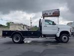 2023 Chevrolet Silverado 5500 Regular Cab DRW 4x4, CM Truck Beds SK Model Flatbed Truck for sale #27284 - photo 8