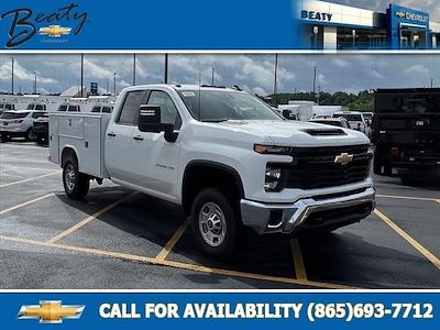 New 2024 Chevrolet Silverado 2500 Work Truck Double Cab 4x4, Reading SL Service Body Service Truck for sale #27352 - photo 1