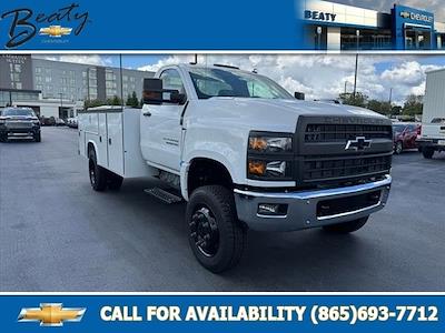 New 2024 Chevrolet Silverado 5500 Work Truck Regular Cab 4x4, 11' Reading SL Service Body Service Truck for sale #27498 - photo 1