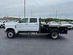 2024 Chevrolet Silverado 5500 Crew Cab DRW 4x4, CM Truck Beds TM Model Flatbed Truck for sale #27517 - photo 4