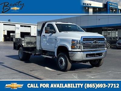 New 2024 Chevrolet Silverado 5500 Regular Cab 4x2, 11' 4" CM Truck Beds TM Model Flatbed Truck for sale #27579 - photo 1