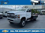 New 2024 Chevrolet Silverado 5500 Work Truck Regular Cab 4x4, 11' 4" CM Truck Beds SK Model Flatbed Truck for sale #27625 - photo 1