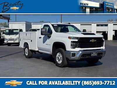 New 2024 Chevrolet Silverado 2500 Work Truck Regular Cab 4x4, 8' 2" Reading SL Service Body Service Truck for sale #27693 - photo 1