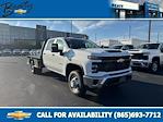 New 2024 Chevrolet Silverado 3500 Work Truck Crew Cab 4x4, 9' 4" CM Truck Beds SK Model Flatbed Truck for sale #27711 - photo 1