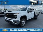 New 2024 Chevrolet Silverado 3500 Work Truck Crew Cab 4x4, 9' 4" CM Truck Beds SK Model Flatbed Truck for sale #27712 - photo 1