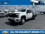 New 2024 Chevrolet Silverado 3500 Work Truck Crew Cab 4x4, 9' 4" CM Truck Beds SK Model Flatbed Truck for sale #27713 - photo 3