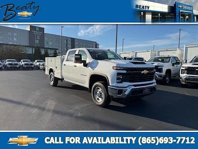 New 2024 Chevrolet Silverado 2500 Work Truck Crew Cab 4x4, 8' Knapheide Steel Service Body Service Truck for sale #27969 - photo 1