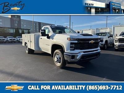 New 2025 Chevrolet Silverado 3500 Work Truck Regular Cab 4x4, 11' Reading SL Service Body Service Truck for sale #28000 - photo 1